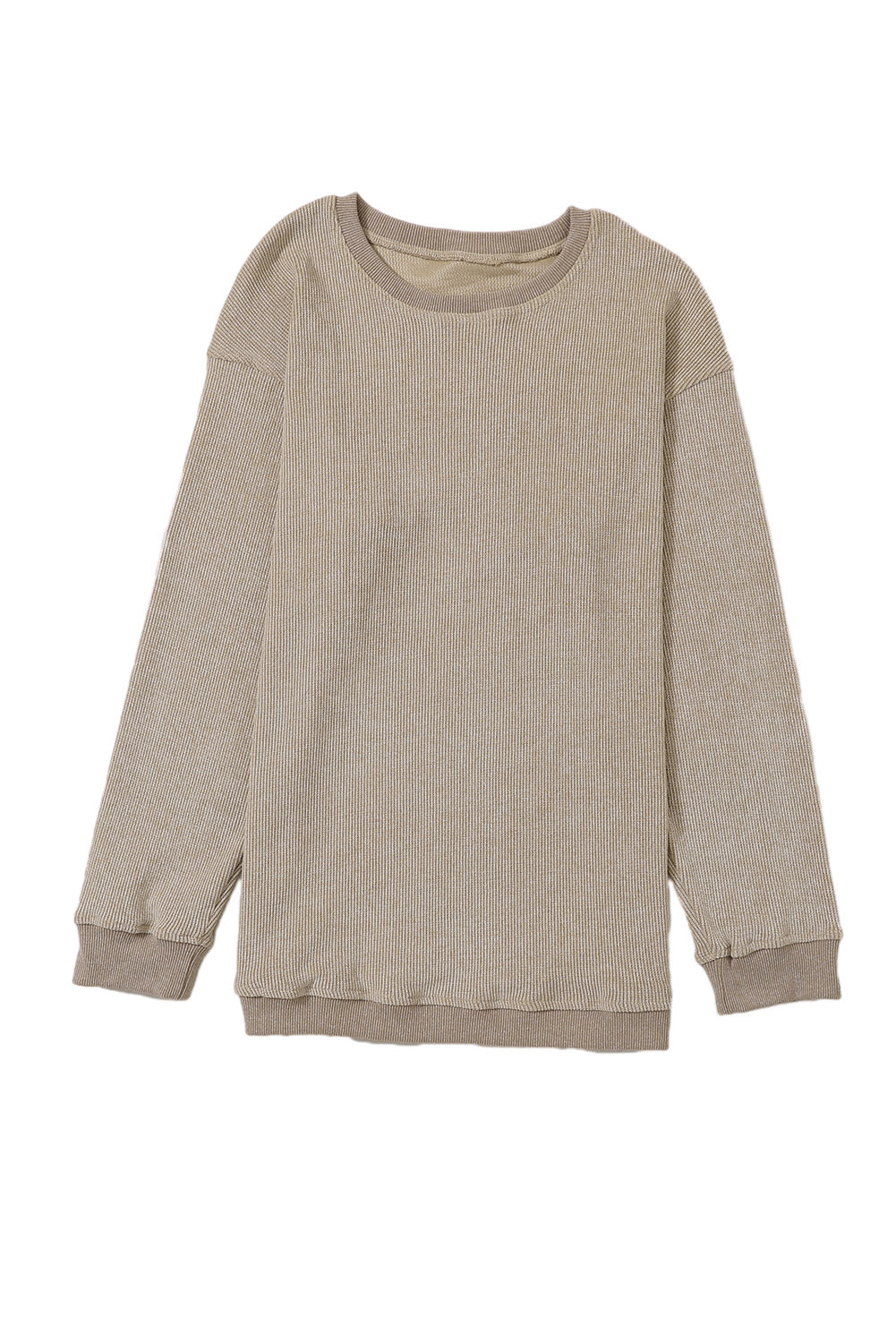 Green Sequined holly jolly Graphic Corded Sweatshirt
