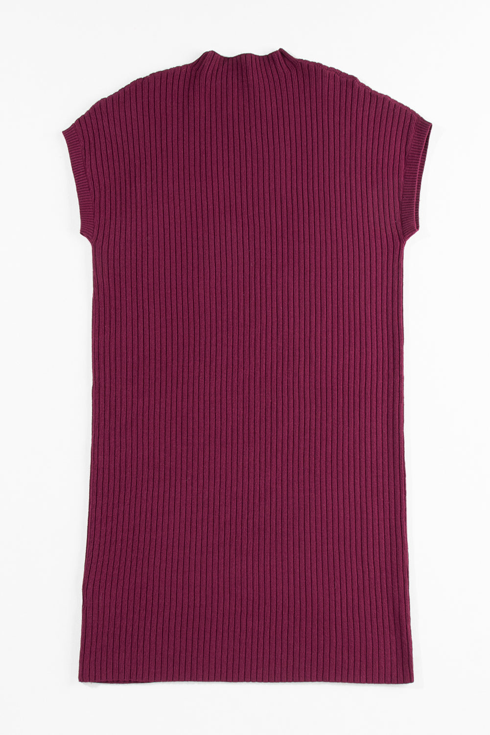 Apricot Ribbed V Neck Patched Chest Pocket Knit T-shirt