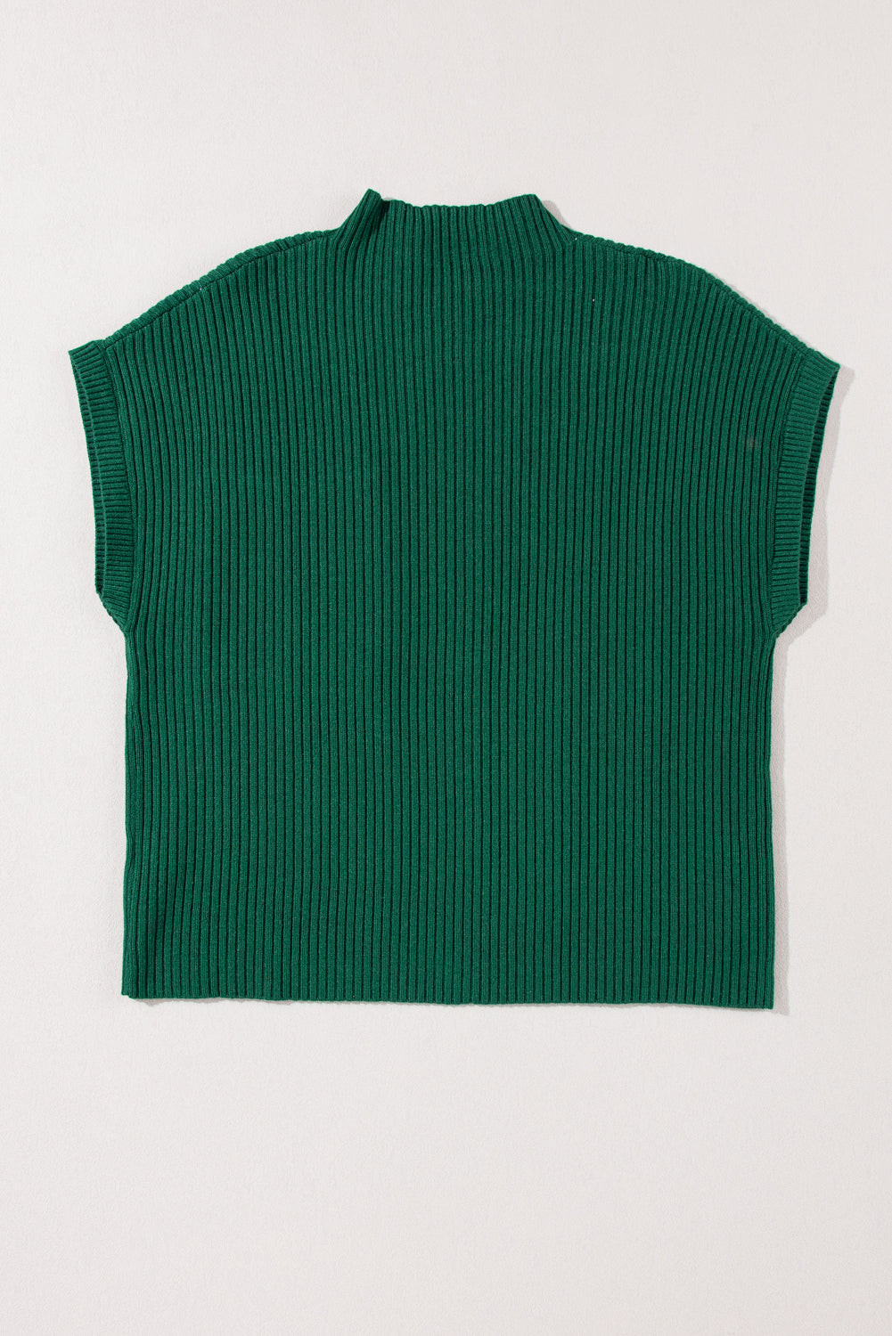 Apricot Ribbed V Neck Patched Chest Pocket Knit T-shirt