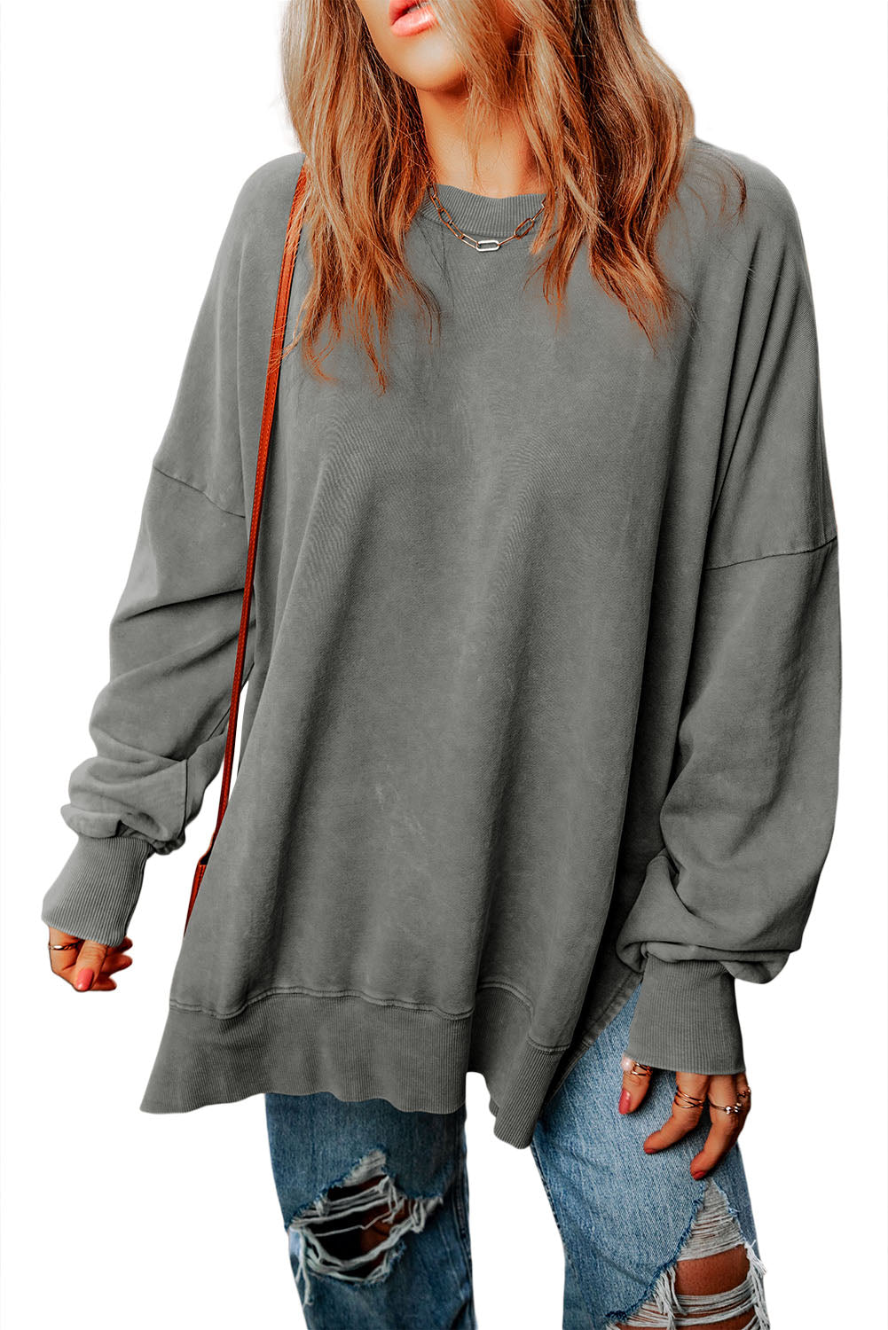 Black Merry Christmas Leopard Trees Graphic Sweatshirt