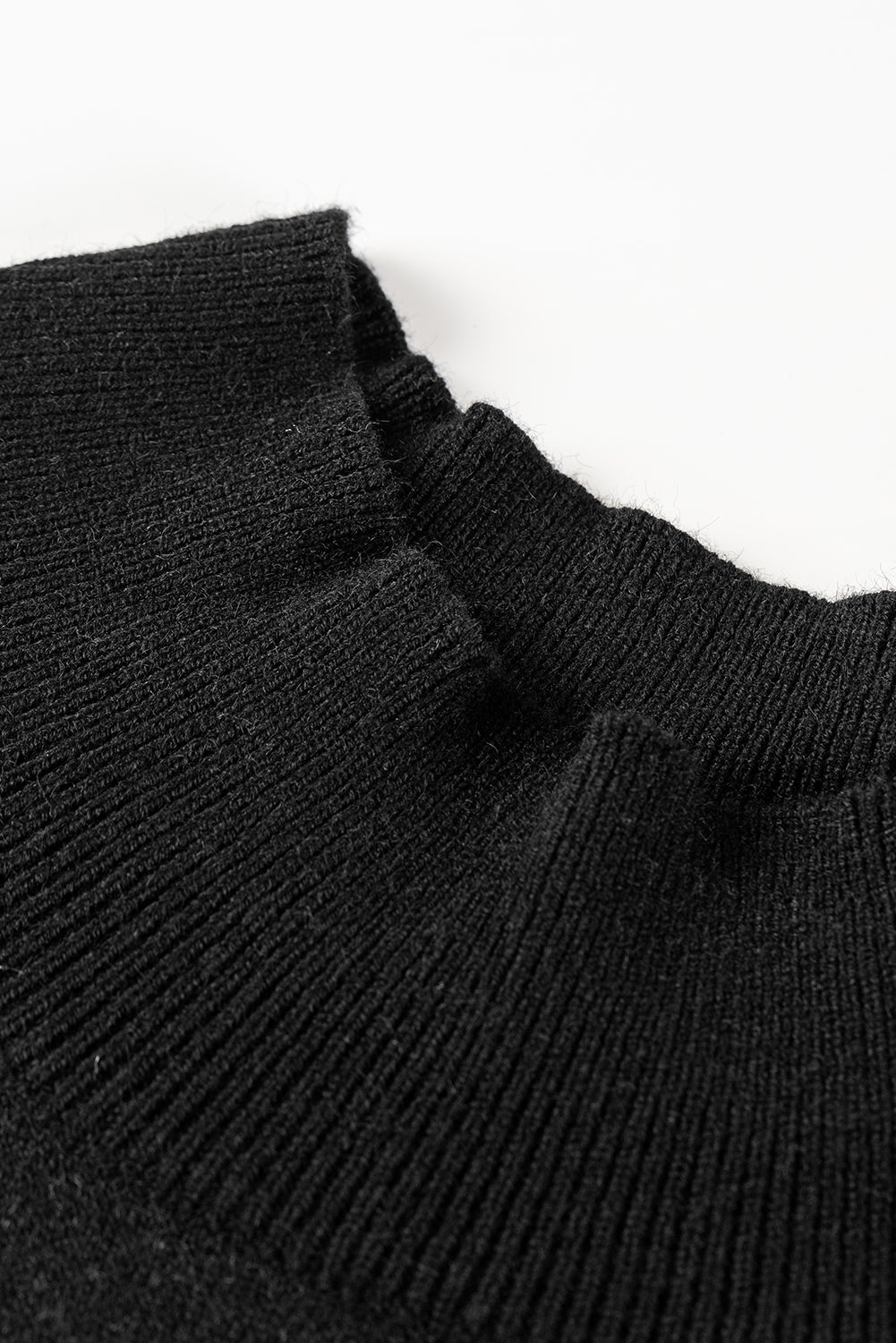 Apricot Ribbed V Neck Patched Chest Pocket Knit T-shirt