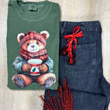 Winter Teddy Long Sleeve Graphic Tee